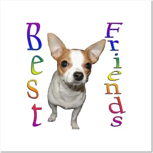 Dogs are best friends Posters and Art